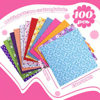 100pcs 10 X 10 Inches Fabric Squares