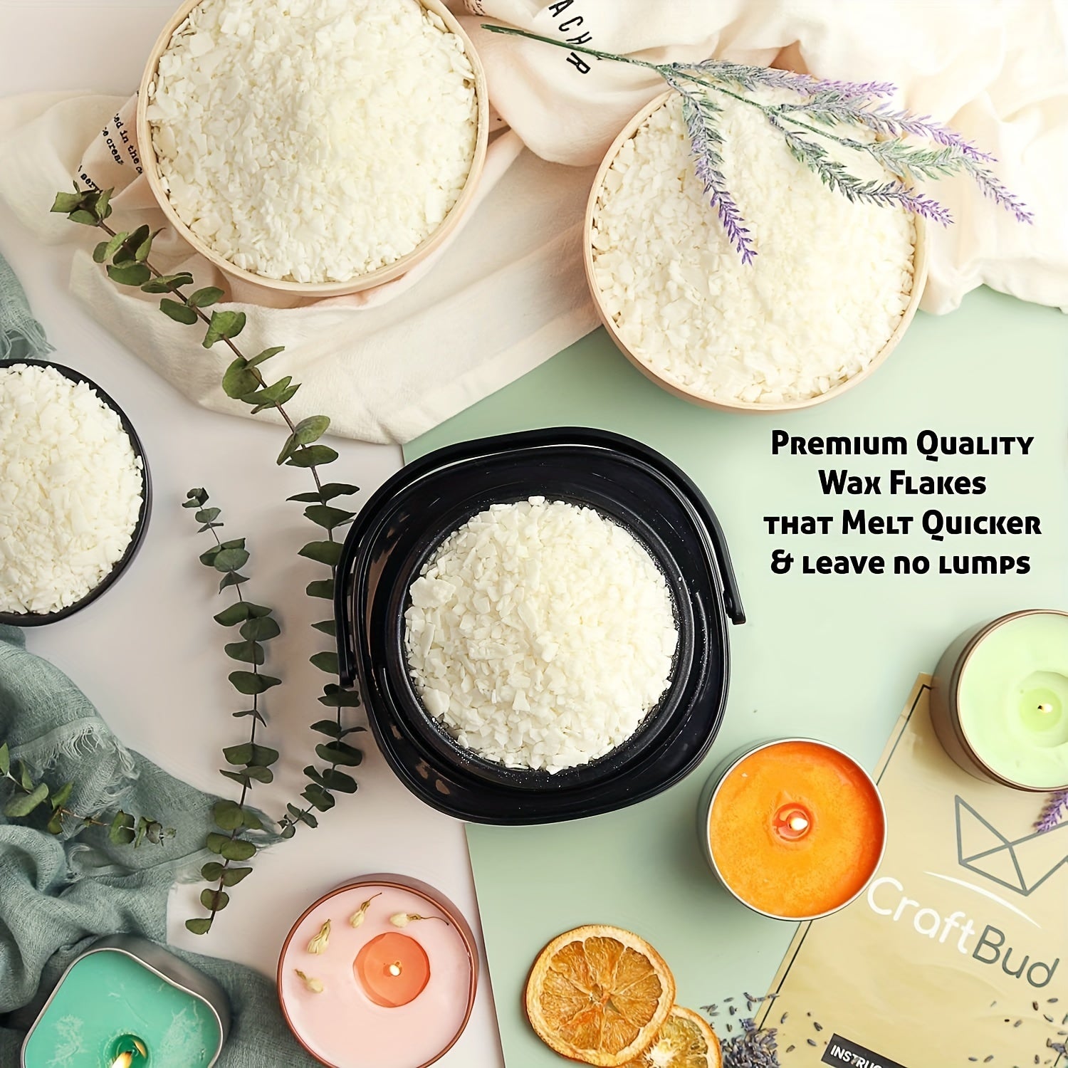 1LB 100% Pure Soy Wax