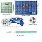 Rotary Cutter Kit with 45mm Rotating Blade