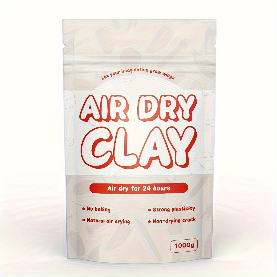 1000g Air Dry Clay, Natural Stone Modeling Clay