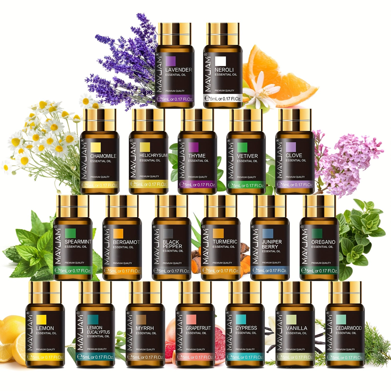 20pcs Plant Essential Oils Set