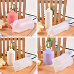 4pcs Silicone Candle Molds, Pillar Candle Making Kit for DIY Crafts