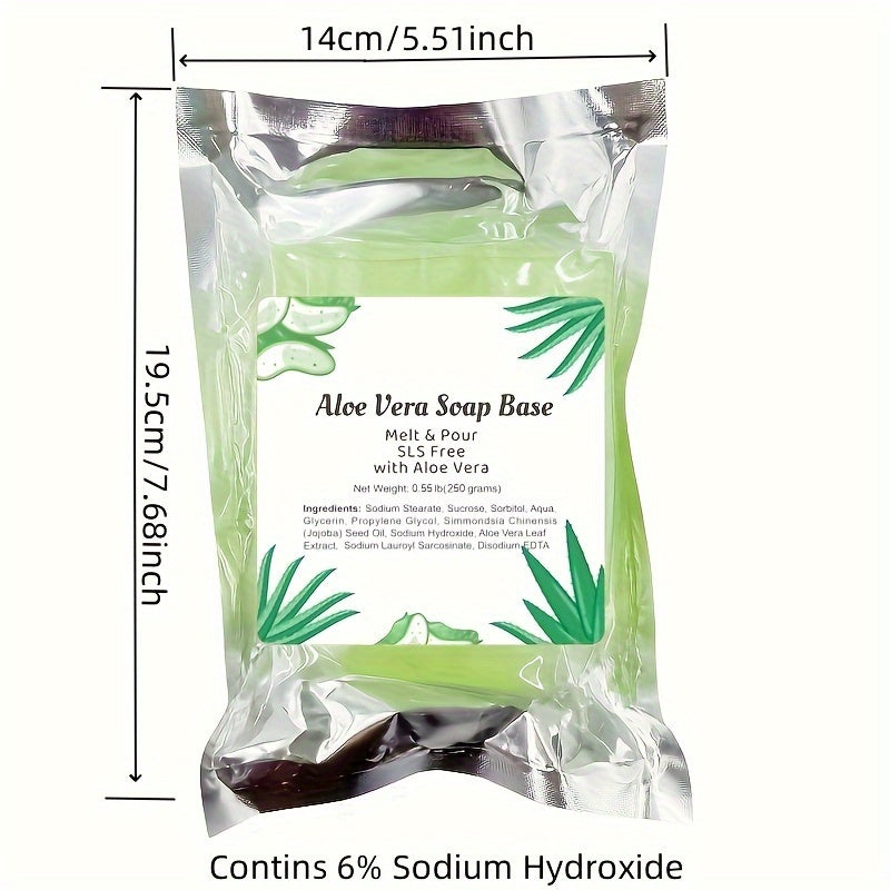 8.82oz Aloe Vera Soap Base