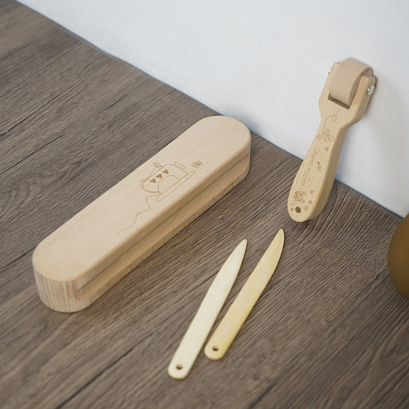 Solid Wood Pressing Plate and Ironing Tool Kit