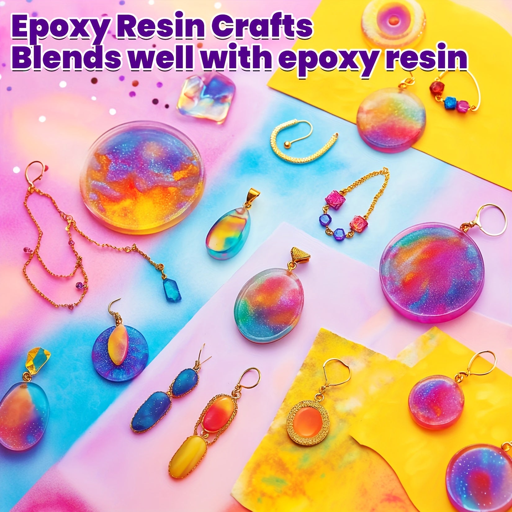 Mica Powder - 36 Colors Epoxy Resin Color Pigment Set