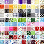 100pcs 10 X 10 Inches Fabric Squares