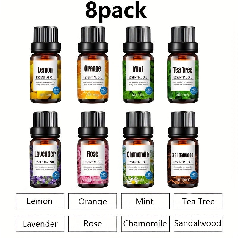 3/4pcs/8pcs/12pcs, 12 Kinds Of Essential Oils
