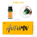 6x0.34oz Autumn Essential Oils for Diffusers for Home