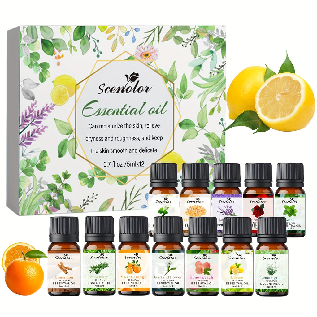 12*0.17oz Essential Oil Set for Essential Oil