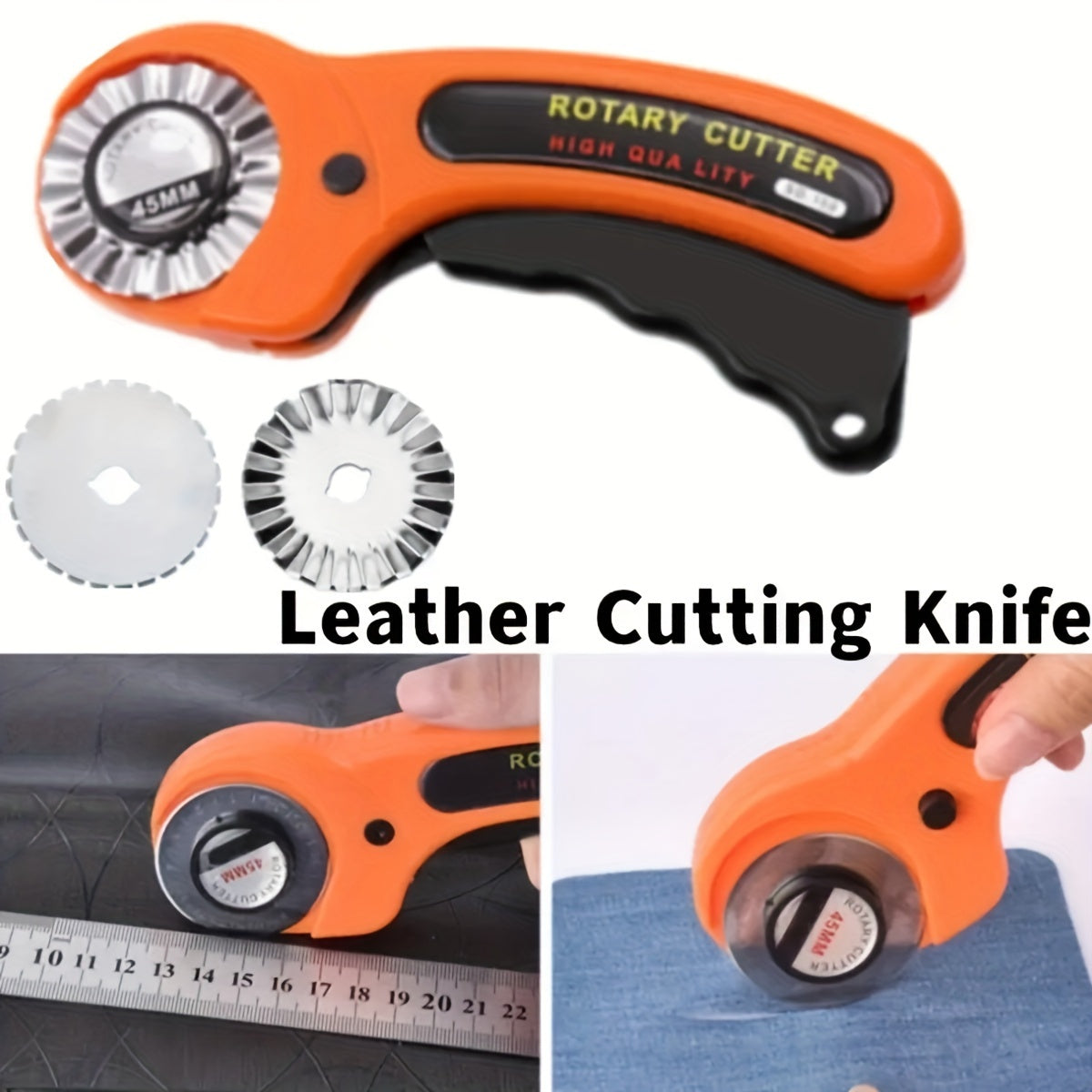 1/5pcs 45mm Extra-Large Patchwork Rotary Cutter