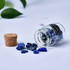 Crystal Pebble Wish Bottle, Crystal Pebble Candle Making