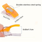 50 Sewing Clips With Stainless Steel Springs